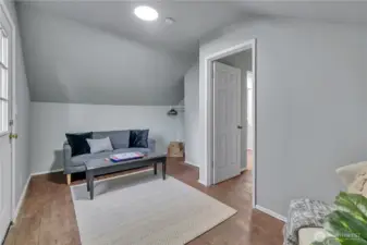 Upper-level living area