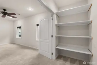 Second Primary Suite walk in closet