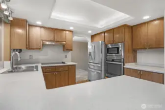 Beautiful updated kitchen in the heart of the home