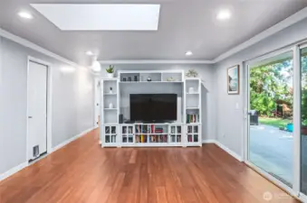 Entertainment back room.