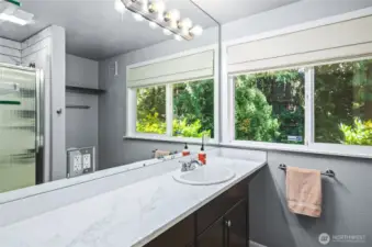 Bathroom off primary.