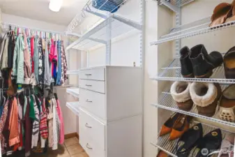 Walk in closet.