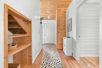 Looking back to the entry