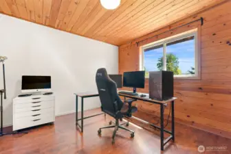 "Left" bedroom upstairs