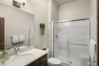 ADU bathroom with shower