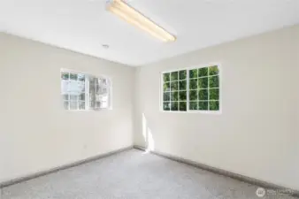 Bonus room downstairs. Fresh paint and new carpet.