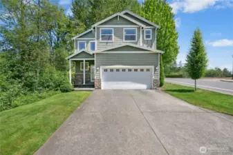 Front of the house