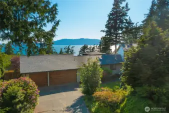 Drone View from Street