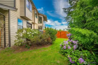 Side Yard off of Primary Bedroom