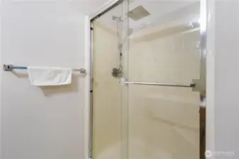 Primary shower.