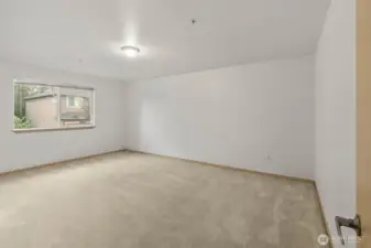 Primary suite includes full 5-piece bath with walk-in closet and soaking tub.