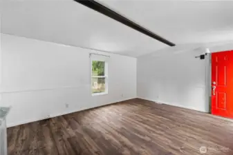 Living room is perfectly sized, you wouldn't believe how well this home is laid out.