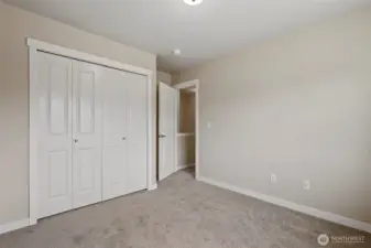 Closet side of guest room