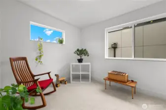 Second bedroom on upper level