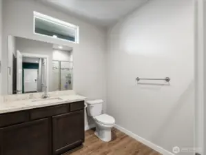 .75 bathroom on main floor