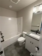 Upstairs full bath