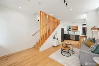 Beautiful great room on main.