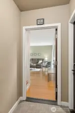One of only two units on this floor - level entry for easy access