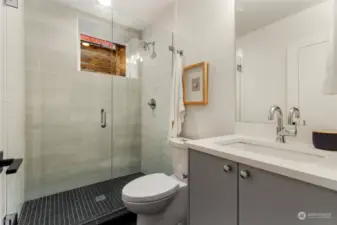 Photos of Model Home in the same project.  Interior Designed Bathrooms throughout.
