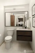 Powdered Room