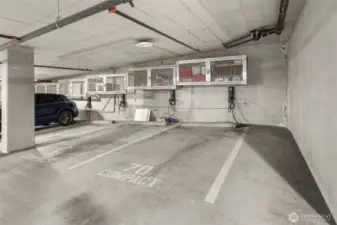 EAssigned EV Charging Parking Slot and Storage Space