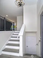 Main entrance to home