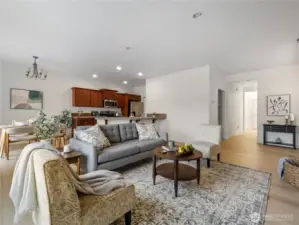 Open and spacious main floor with new LVP flooring throughout.