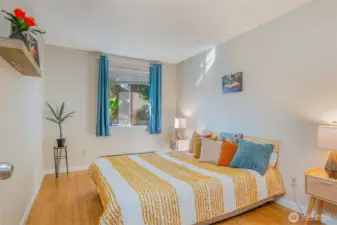 Large second bedroom.