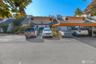 Covered parking space #11