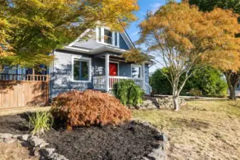 Beautiful landscaping!