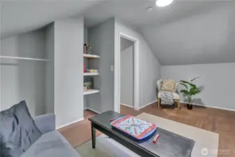 Upper-level living area