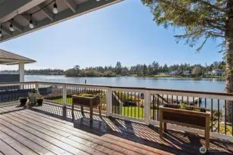 Wildlife spotting from you own back deck.