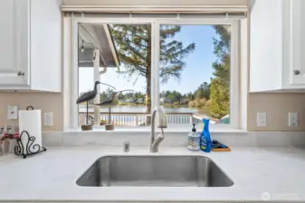 Dishes won't seem like a chore with views like this!