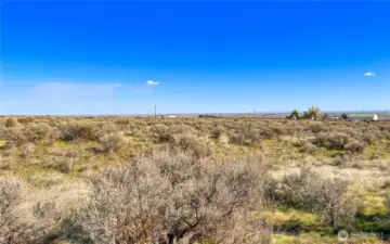 View looking South East.