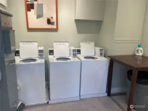 updated common laundry room