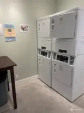 updated common laundry room