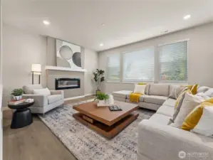 Photo is of actual home on sale. The staging furniture is not included in the sale. See site agent for details.