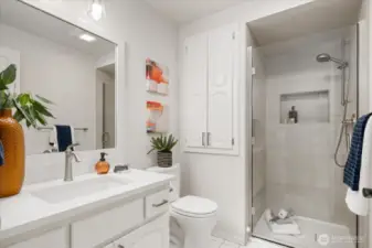3/4 bath on main for MIL