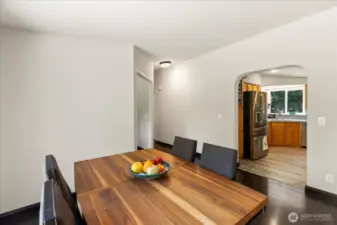 Dining looking towards the kitchen