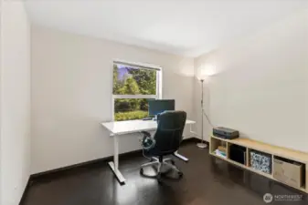 Office with a view! Could be 3rd bedroom