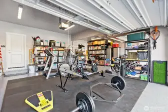 3 Car Garage with Heater and Epoxy coated floors