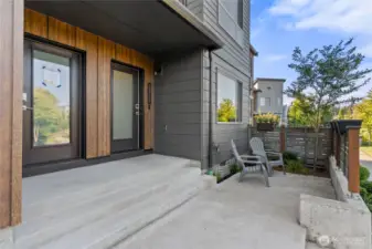 Spacious Patio