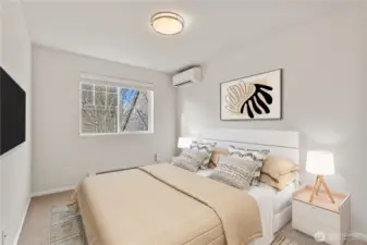 Virtually staged to show an example of how the space could be used.