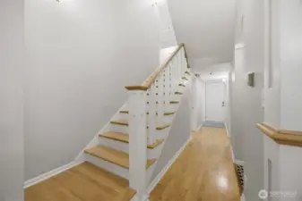 Stairway to loft