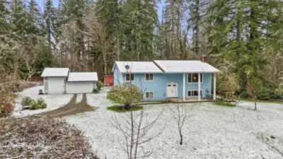 Existing Home + Detatched Garage