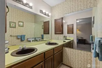 Primary Bathroom Vanity (Upper Level)