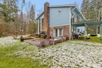 Seperate Lower Level Entrance