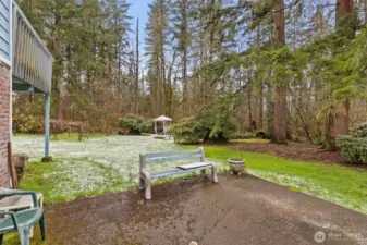 East Side Lower Patio