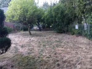 Western Yard of the House next to the Church.