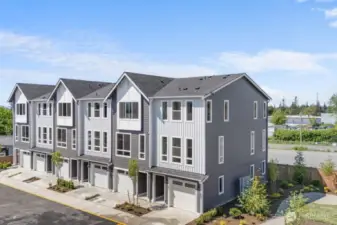 IMAGE IS A RENDERING Photographs are for illustrative purposes only. Features, finishes, interior/exterior colors, landscaping and floorplan shown may vary from actual homes built.